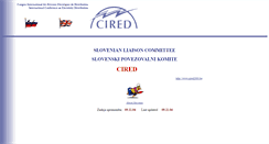 Desktop Screenshot of cired.eimv.si