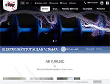 Tablet Screenshot of eimv.si